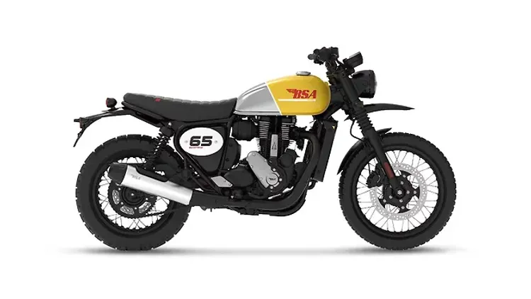 BSA Scrambler 650 Victor Yellow Colour
