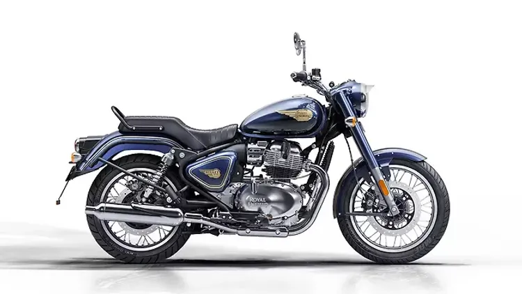Royal Enfield Bullet 650 Battleship Blue Colour