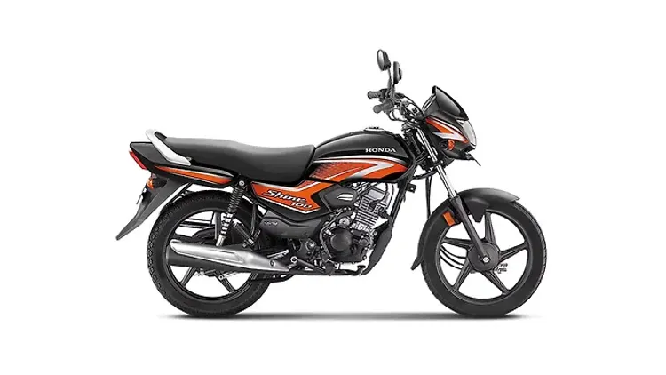 ಹೋಂಡಾ ಶೈನ್ 100 Orange with Black Colour