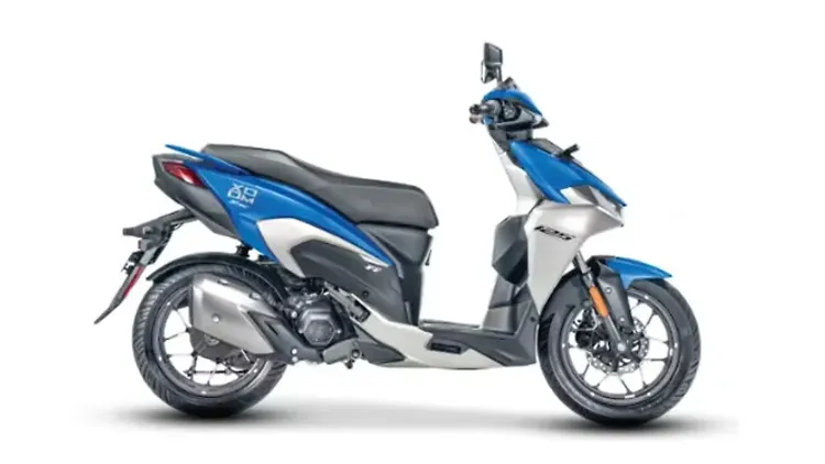 Hero Xoom 125 Metallic Turbo Blue Colour