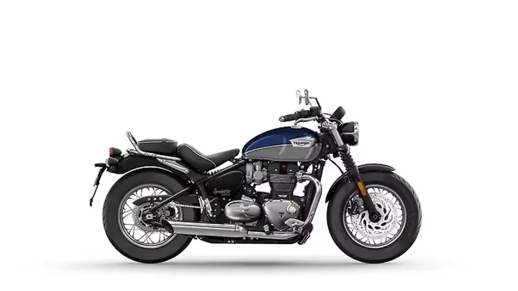 Triumph Bonneville Speedmaster Pacific Blue / Silver Ice Colour