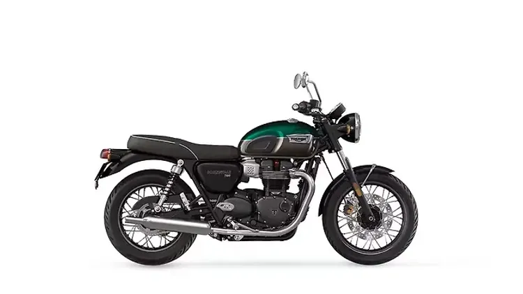 Triumph Bonneville T100 Competition Green / Ironstone Colour