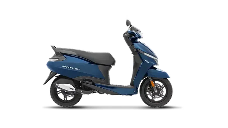 टीवीएस जुपिटर Starlight Blue Gloss Disc Colour