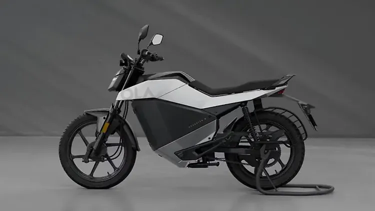 OLA Roadster X Ceramic White Colour