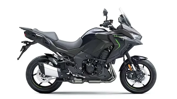 कावासाकी Versys 1100 Metallic Matte Graphenesteel Gray/ Metallic Diablo Black Colour