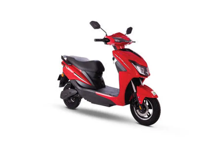 AMO Electric Bikes Brisk Red Colour