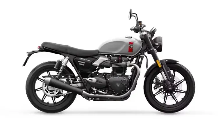 டிரையம்ஃப் Speed Twin 900 Aluminium Silver/Carnival Red/Jet Black Colour