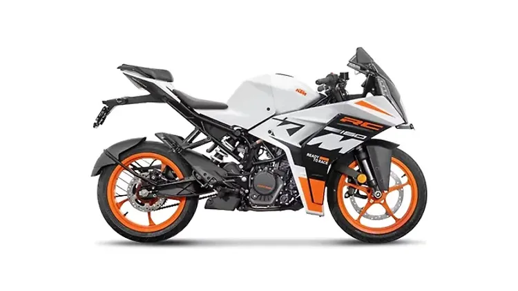 కెటిఎమ్ RC 160 Ceramic White Matte Colour