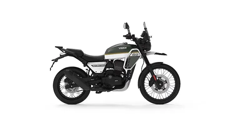 Yezdi Adventure [2025] Forest Green White Colour