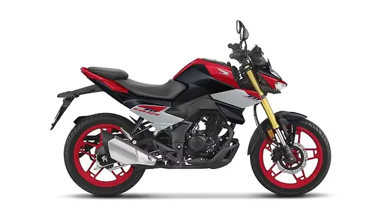 ಹೋಂಡಾ CB 125 Hornet Pearl Siren Blue with Sports Red Colour