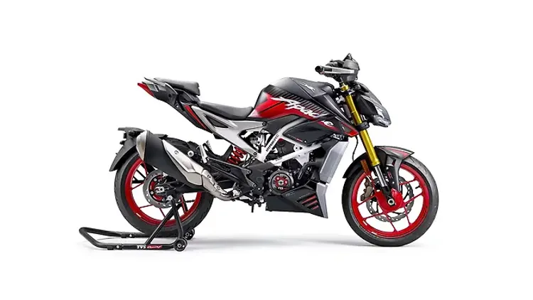 TVS Apache RTR 310 Arsenal Black Colour