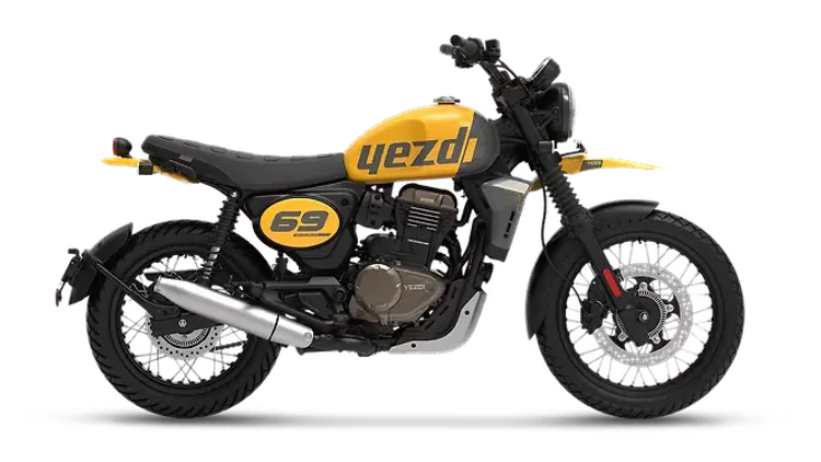 Yezdi Scrambler [2026] OG Yellow Colour