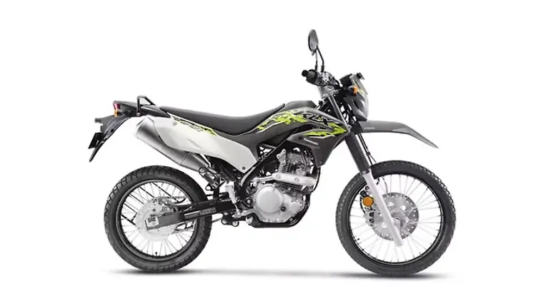 कावासाकी KLX230 Battle Grey / Bright White / Ebony Colour