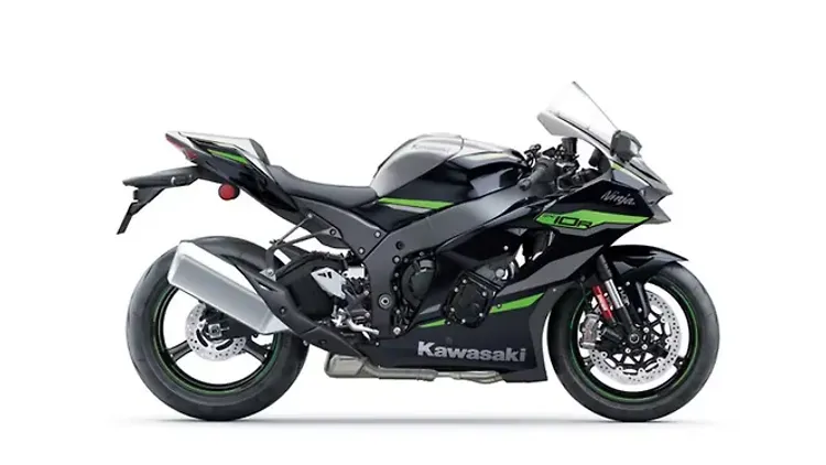 कावासाकी Ninja ZX-10R Metallic Graphite Gray / Metallic Diablo Black Colour