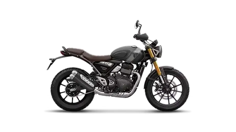 ട്രയംഫ് Scrambler 350 X Matte Pewter Grey / Matte Khaki Band Colour