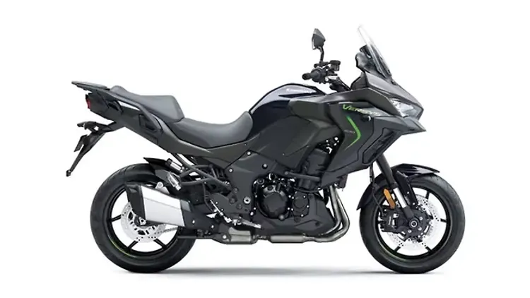 कावासाकी Versys 1100 [2026] Metallic Matte Graphenesteel Gray / Metallic Diablo Black Colour