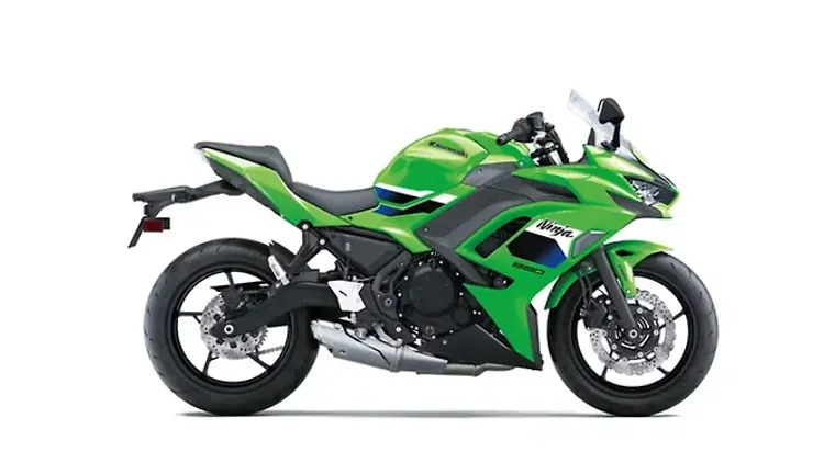 कावासाकी Ninja 650 Lime Green Colour