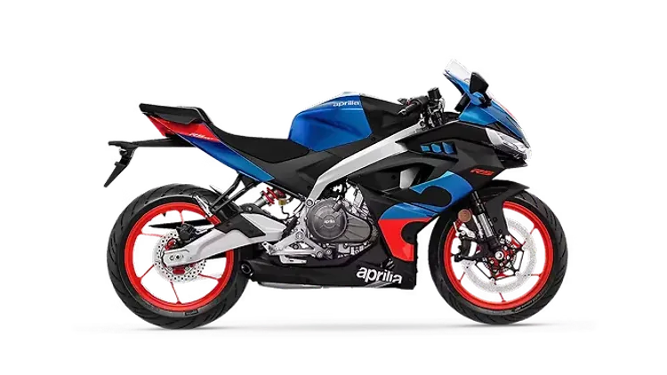 അപ്രീലിയ RS 457 Coral Snake Blue Colour