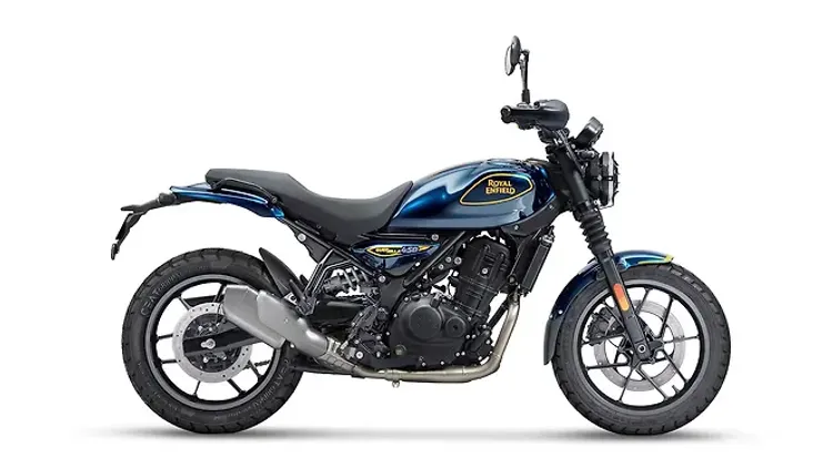 ರಾಯಲ್ ಎನ್‌ಫೀಲ್ಡ್ Guerrilla 450 Twilight Blue Colour