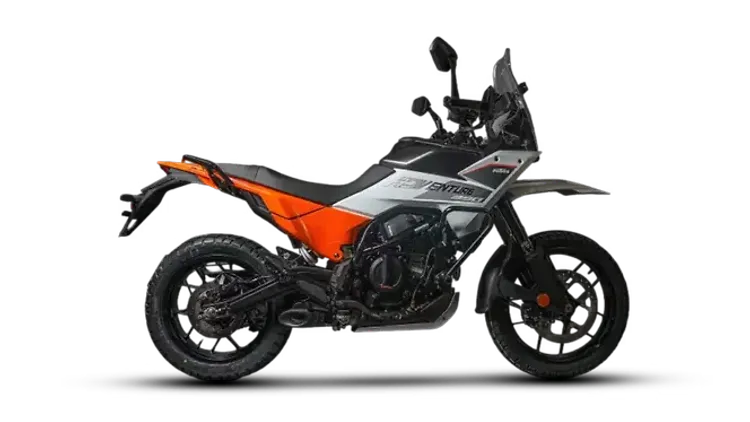കെടിഎം 390 Adventure [2026] Arctic Flare Colour