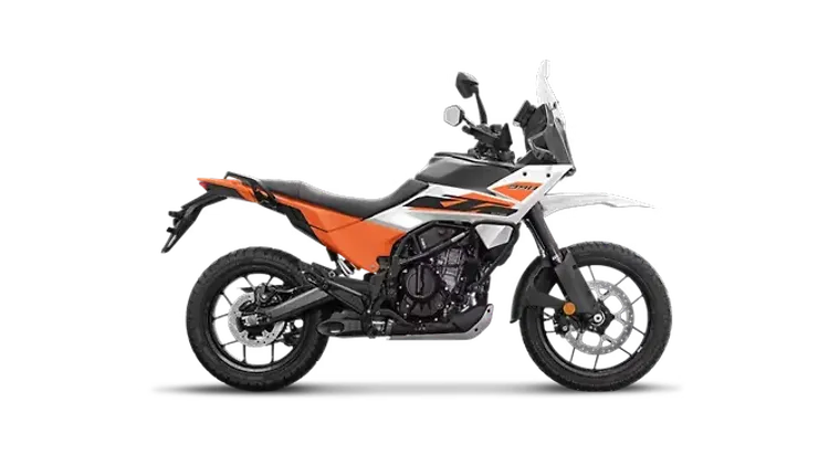KTM 390 Adventure [2026] Ceramic White Colour