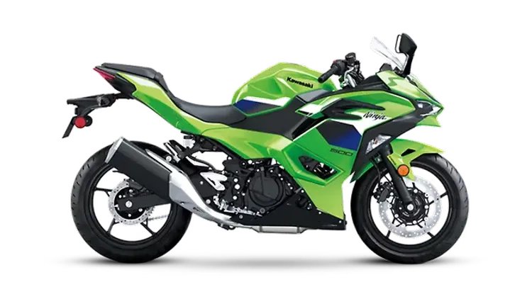 ಕವಾಸಕಿ Ninja 500 Lime Green Colour