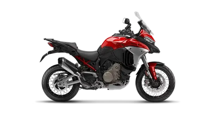 Ducati Multistrada V4 Rally Ducati Red Colour
