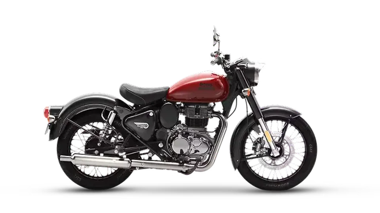 रॉयल एनफील्ड Classic 350 Redditch Red Colour