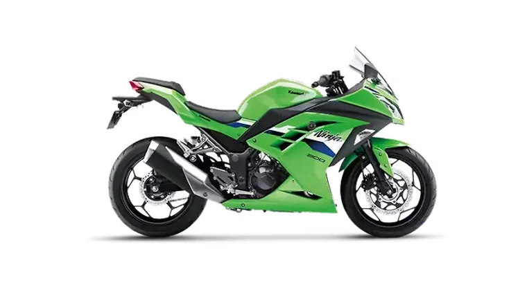 കവാസാക്കി Ninja 300 Lime Green Colour
