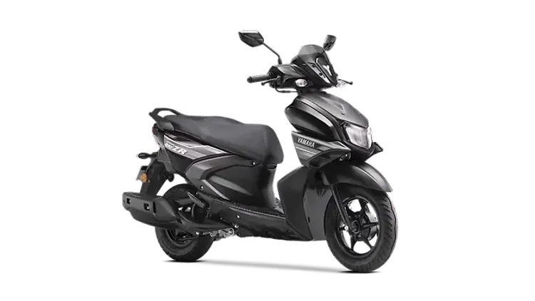 యమహా Ray ZR 125 Metallic Black - Drum Colour
