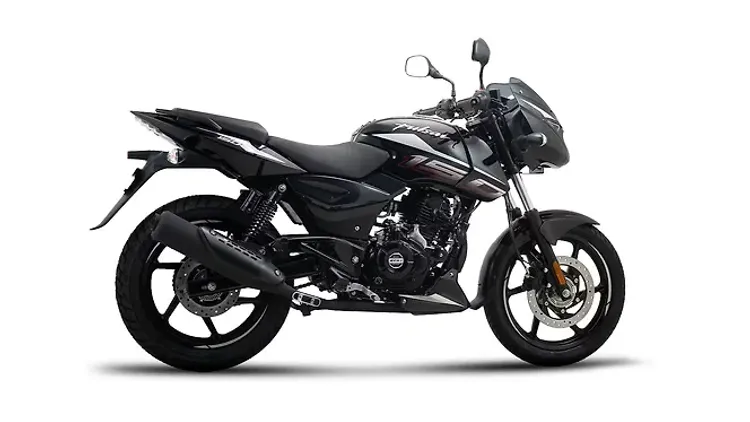 Bajaj Pulsar 150 Black Silver Colour