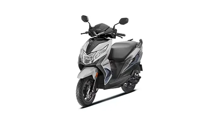 Honda Dio Pearl Igneous Black + Pearl Deep Ground Gray Colour