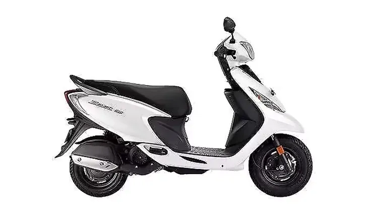 TVS Zest 110 Pearl White Colour