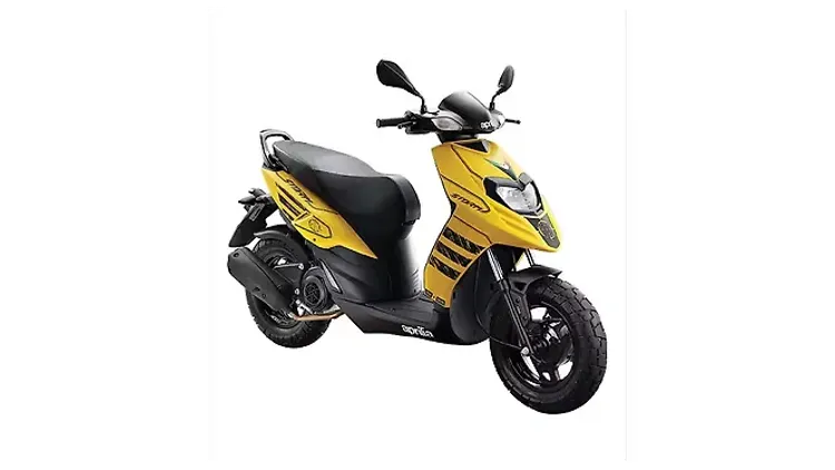 Aprilia Storm 125 Yellow Colour