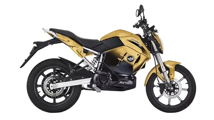 Revolt आरवी400 Lightning Yellow Colour