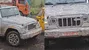 Mahindra Thar 3 Door Facelift Spied New Fascia