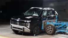 Hyundai Venue Bncap 5 Star Safety Rating Crash Test Results India