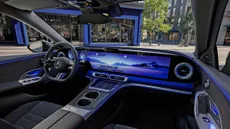 Mercedes Benz C Class Ev Interior Revealed Ahead Of April 20 Reveal Hyperscreen Features