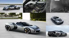 Ferrari Hc25 One Off V8 Roadster Revealed Based On F8 Spider