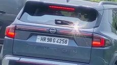 Nissan Tekton Rear Design Spied Undisguised Tvc Shoot