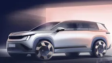 Skoda Peaq Ev Suv Design Revealed Global Debut