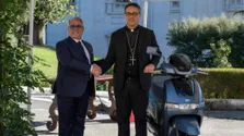 Tvs Iqube Electric Scooters Delivered To Vatican City