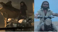 Ranveer Singh Dhurandhar Bike Not Royal Enfield Triumph Bonneville T120