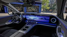 Mercedes Benz C Class Ev Interior Revealed Ahead Of April 20 Reveal Hyperscreen Features