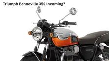 Triumph Bonneville 350 Spotted Testing Classic 350 Rival India Launch