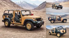 Mahindra Thar Roxx Atv Revealed For Indian Army Trials