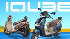 Tvs Iqube Best Selling Ev Scooter 10 Lakh Production India