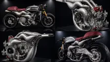 Veloce Aperion 280hp 1000cc Eight Cylinder Two Stroke Motorcycle Revealed