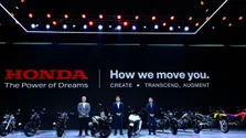 Honda Reveals 10 Product Portfolio For India Adv160 Rebel 300 500 Cb500 Qc3 Xr300l