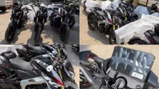 Bajaj Pulsar Ns400z With Tft Display Spied At Dealership Ahead Of Launch